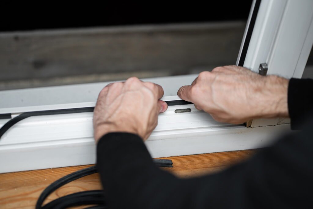 how to reseal double glazed windows